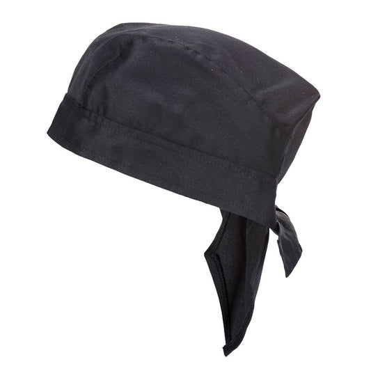 Chefs Bandana, , R, Black