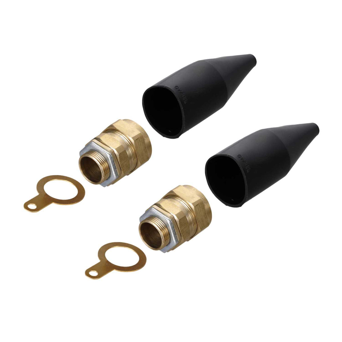 Unicrimp 32CW PVC SWA Gland Pack Outdoor (Pack of 2)