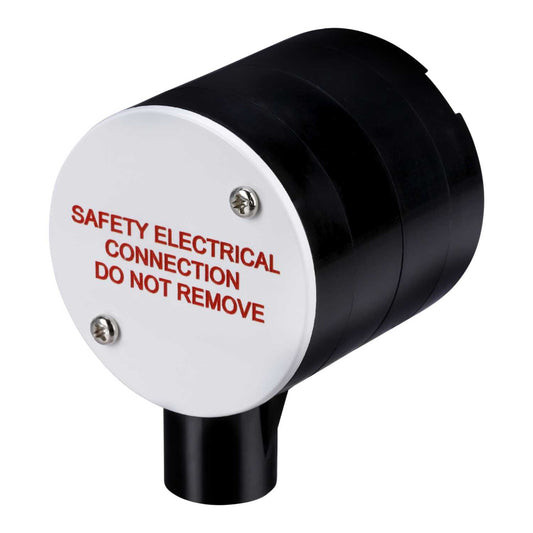 20mm Conduit Earth Electrode Box Black (Sold in 1's)