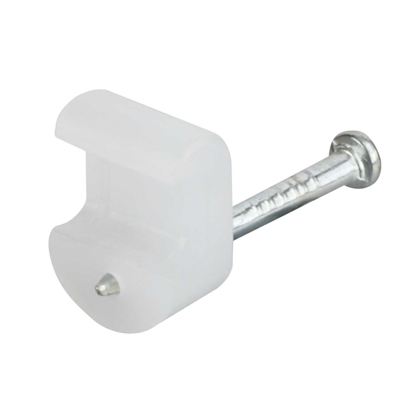 Unicrimp Cable Clips for 2 x 4mm Bell Clear Wire (Pack of 100)