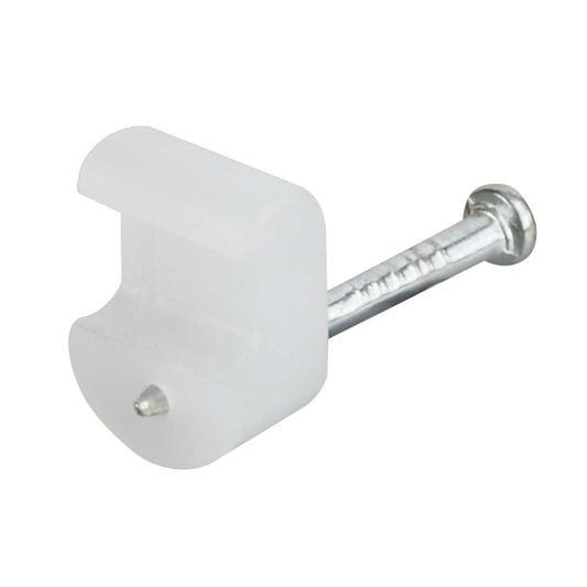 Unicrimp Cable Clips for 2 x 4mm Bell Clear Wire (Pack of 100)