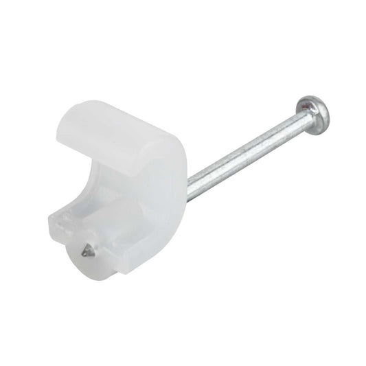 Unicrimp Clear Clips for 3 x 5mm Speaker Cable (Pack of 100)