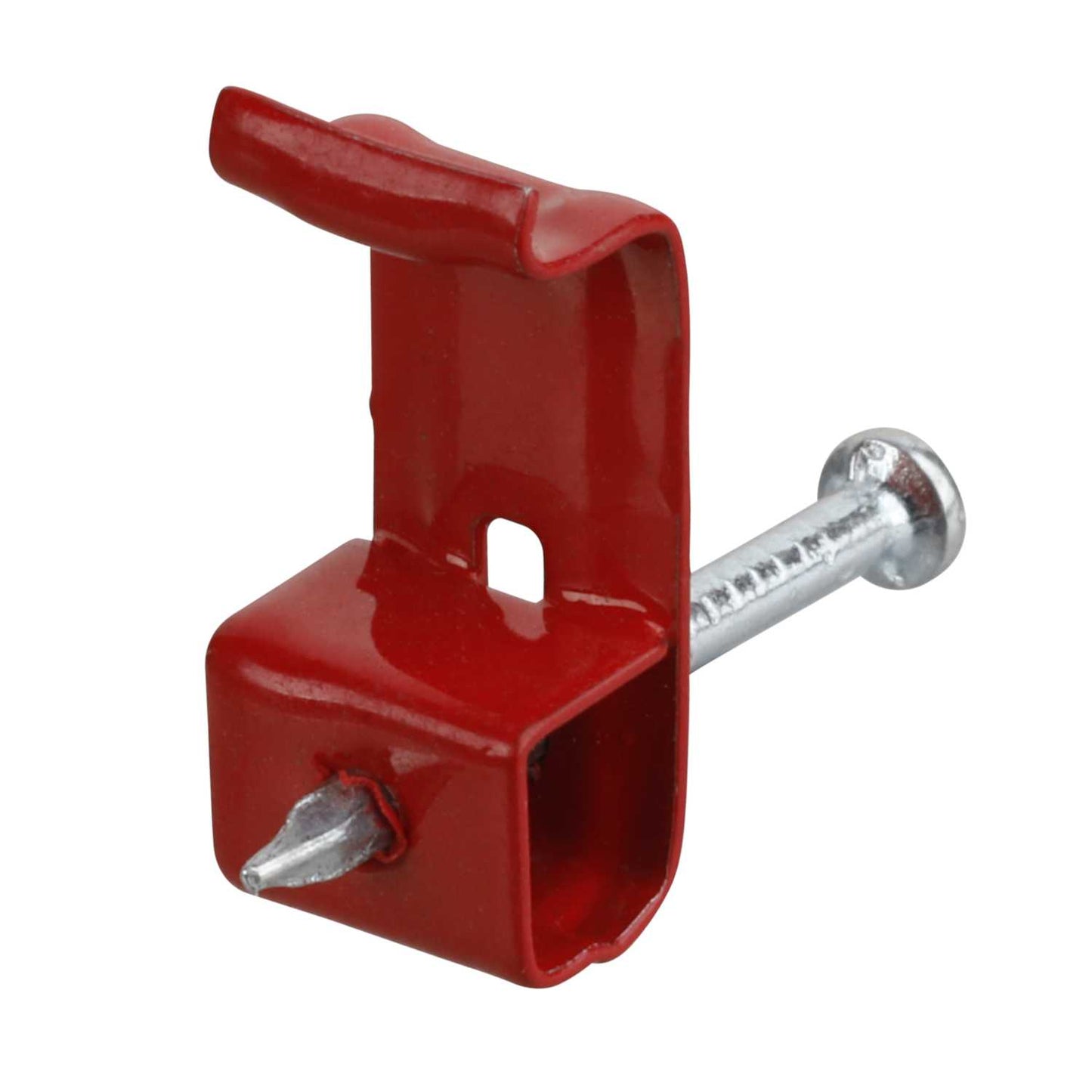 Unicrimp 1.0 - 2.5mm LSF Twin and Earth Metal Fire Cable Clip Red (Pack of 100)