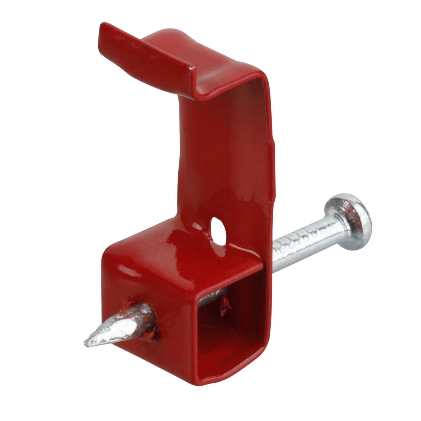 Unicrimp 4 - 6mm LSF Twin and Earth Metal Fire Cable Clip Red (Pack of 100)