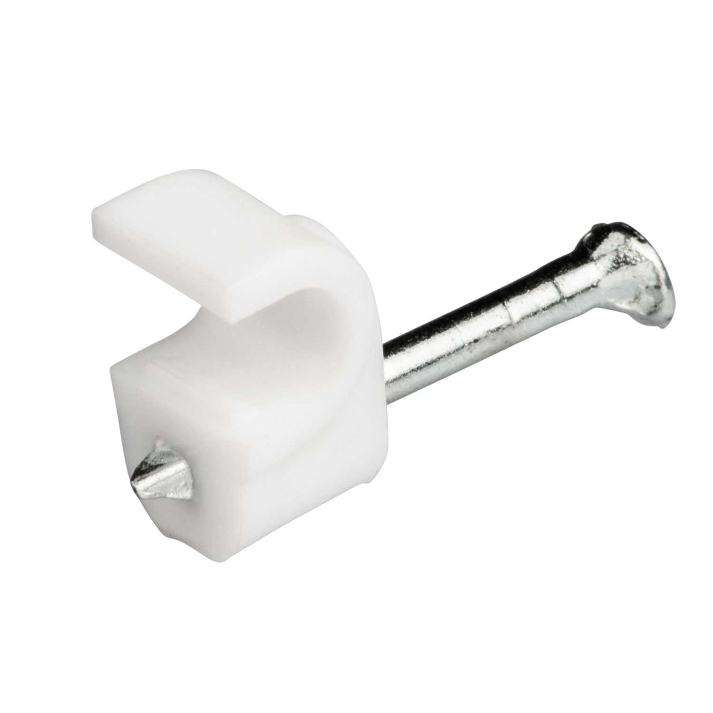 Unicrimp 3 - 5mm Round Clips White (Pack of 100)