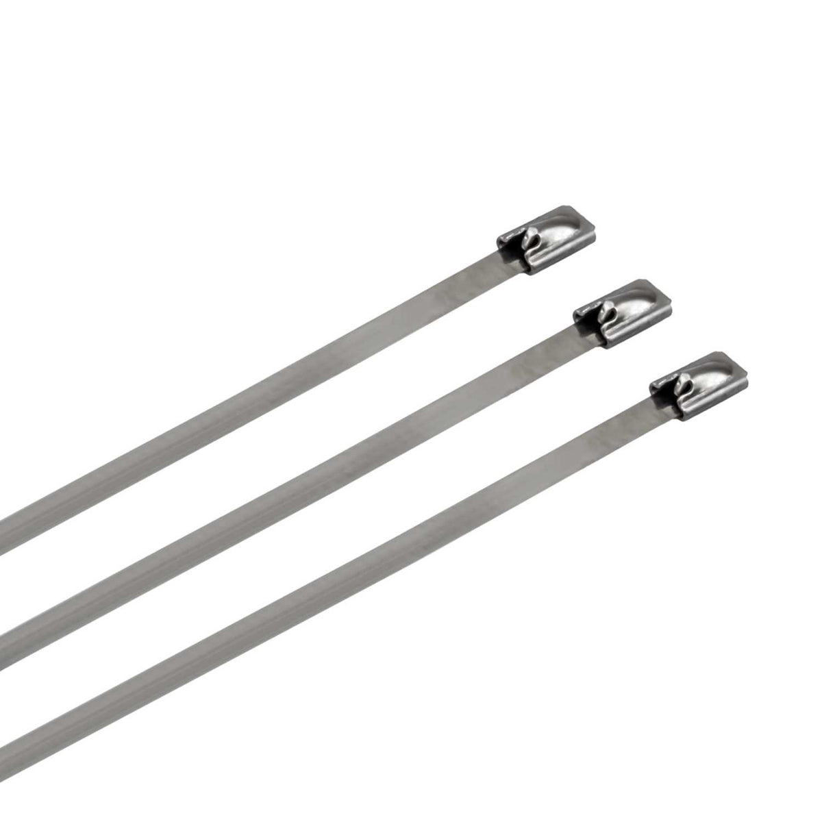 Unicrimp 200mm x 4.6mm Cable Ties Stainless Steel (Pack of 100)