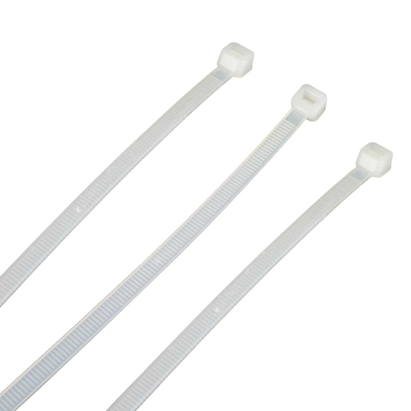 Unicrimp 430mm x 4.8mm Cable Ties Natural (Pack of 100)