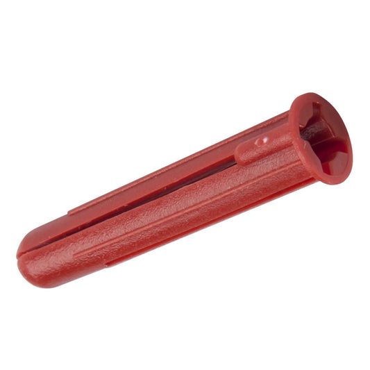 Unicrimp Wall Plug Red (Box of 100)