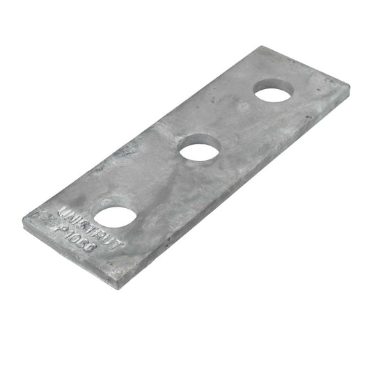 3 Hole Flat Square Plate for Strut (Sold in 1's)
