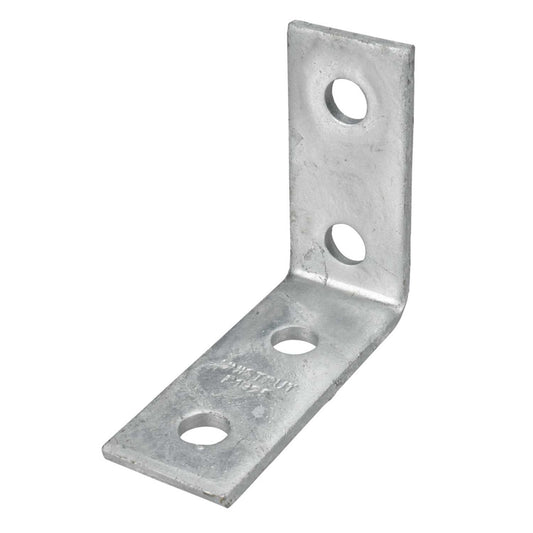 4 Hole Angle Bracket 104mm x 89mm for Strut (Sold in 1's)
