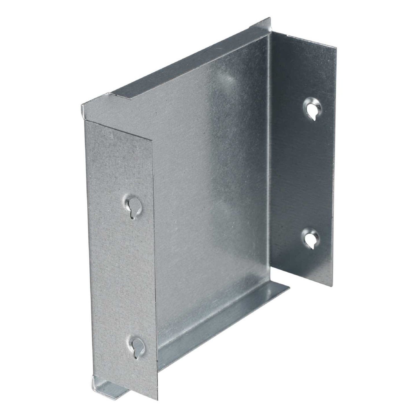 IP4X 100mm x 100mm Stop End for Galvanised Steel Cable Trunking (Sold in 1's)