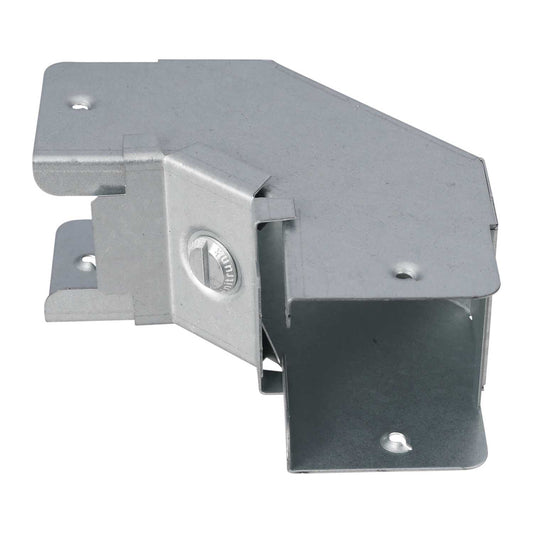 IP4X 50mm x 50mm 90° Gusset Inside Lid Bend for Trunking (Sold in 1's)
