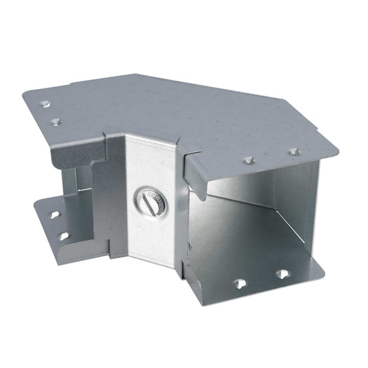 IP4X 75mm x 75mm 90° Gusset Inside Lid Bend for Trunking (Sold in 1's)