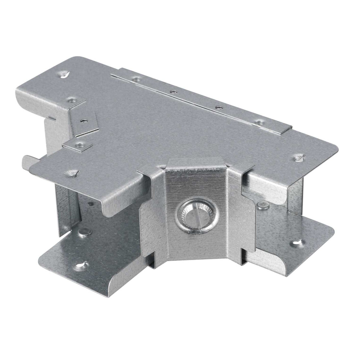 IP4X 50mm x 50mm Gusset Tee Inside Lid For Steel Trunking (Sold in 1's)