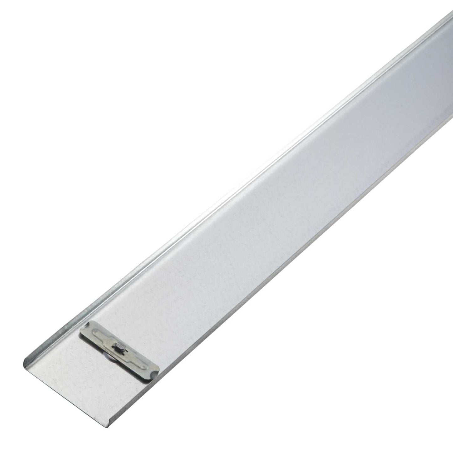 Unitrunk 75mm Galvanised Steel Trunking Lid (3m Length)