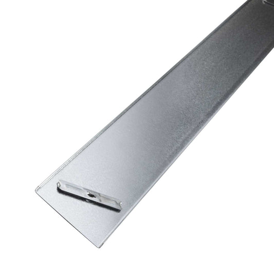 Unitrunk 100mm Galvanised Steel Trunking Lid (3m Length)