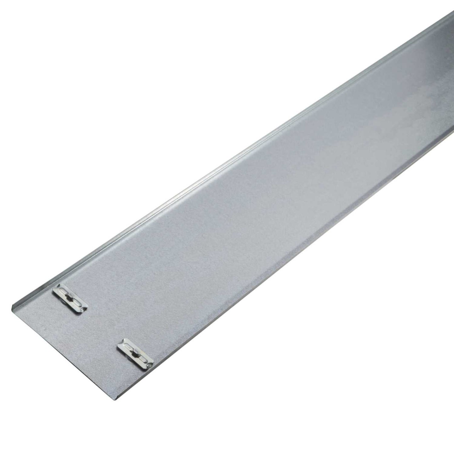 Unitrunk 150mm Galvanised Steel Trunking Lid (3m Length)