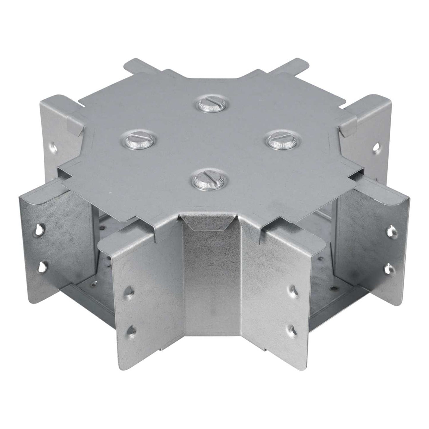 75mm x 75mm Intersection Box for Galvanised Steel Cable Trunking (Sold in 1's)
