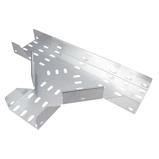 100mm Flat Equal Tee for Heavy Duty Cable Tray (Sold in 1's)