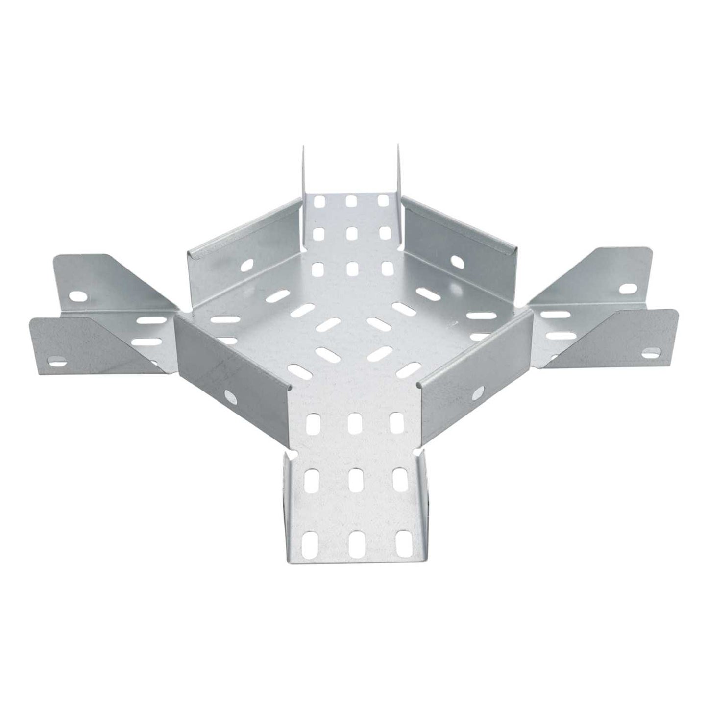 75mm Heavy Duty Flat 4 Way Equal Intersection for Cable Tray (Sold in 1's)