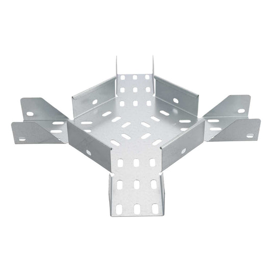 75mm Heavy Duty Flat 4 Way Equal Intersection for Cable Tray (Sold in 1's)