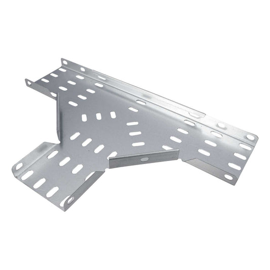 100mm Flat Equal Tee for Medium Duty Tray (Sold in 1's)