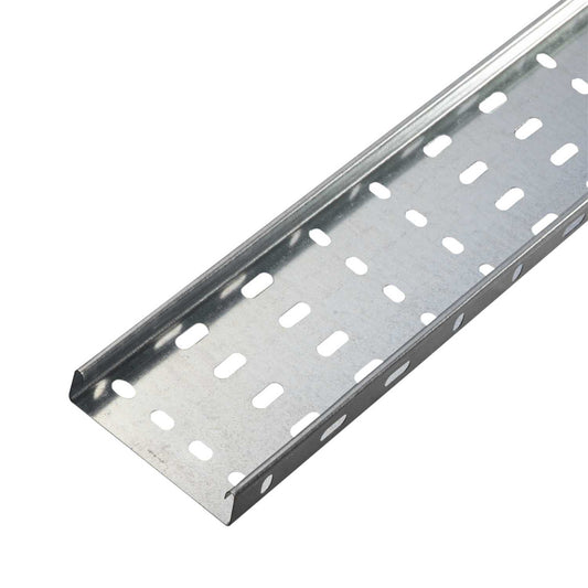 Unitrunk 100mm Return Flange Medium Duty Cable Tray 25mm Deep (3m Length)