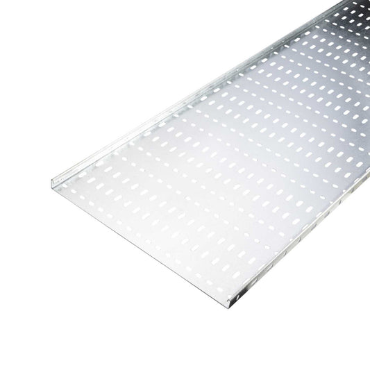 Unitrunk 450mm Return Flange Medium Duty Cable Tray 25mm Deep (3m Length)