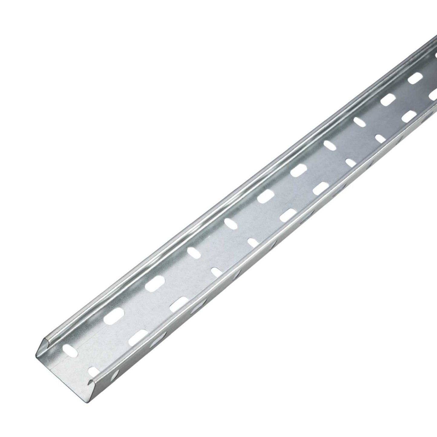 Unitrunk 50mm Return Flange Medium Duty Cable Tray 25mm Deep (3m Length)