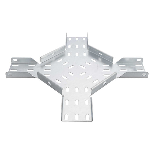 75mm Medium Duty Flat 4 Way Equal Intersection for Cable Tray (Sold in 1's)