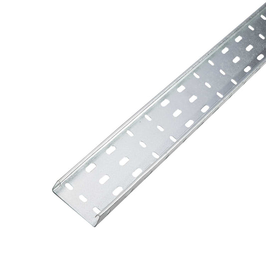 Unitrunk 75mm Return Flange Medium Duty Cable Tray 25mm Deep (3m Length)