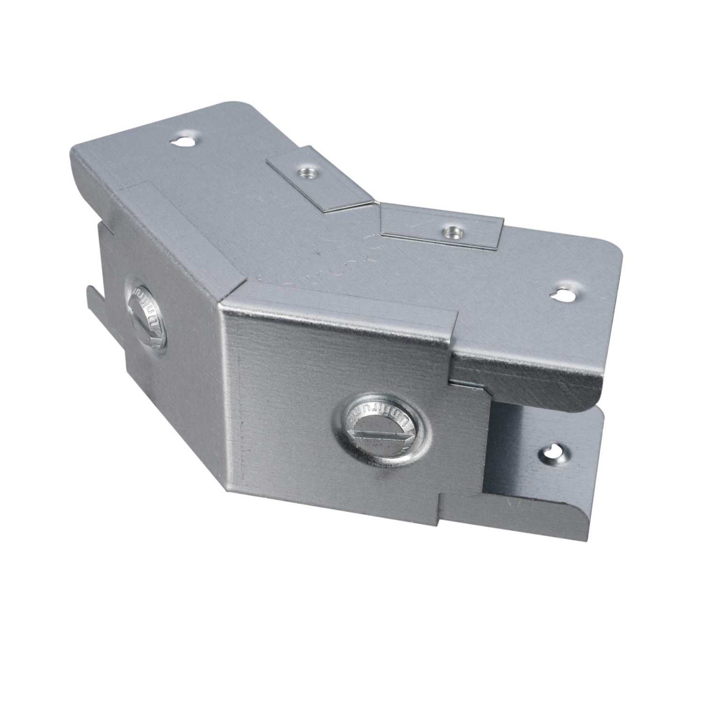 50mm x 50mm 45° Outside Lid Bend for Galvanised Steel Trunking (Sold in 1's)