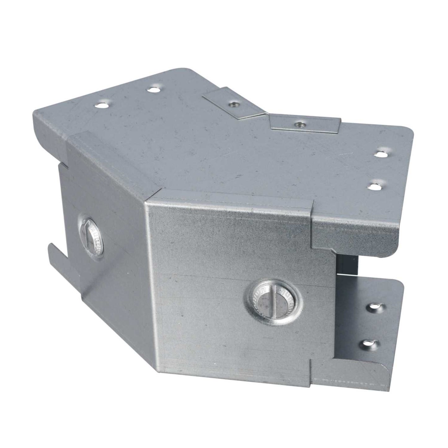 75mm x 75mm 45° Outside Lid Bend for Galvanised Steel Trunking (Sold in 1's)