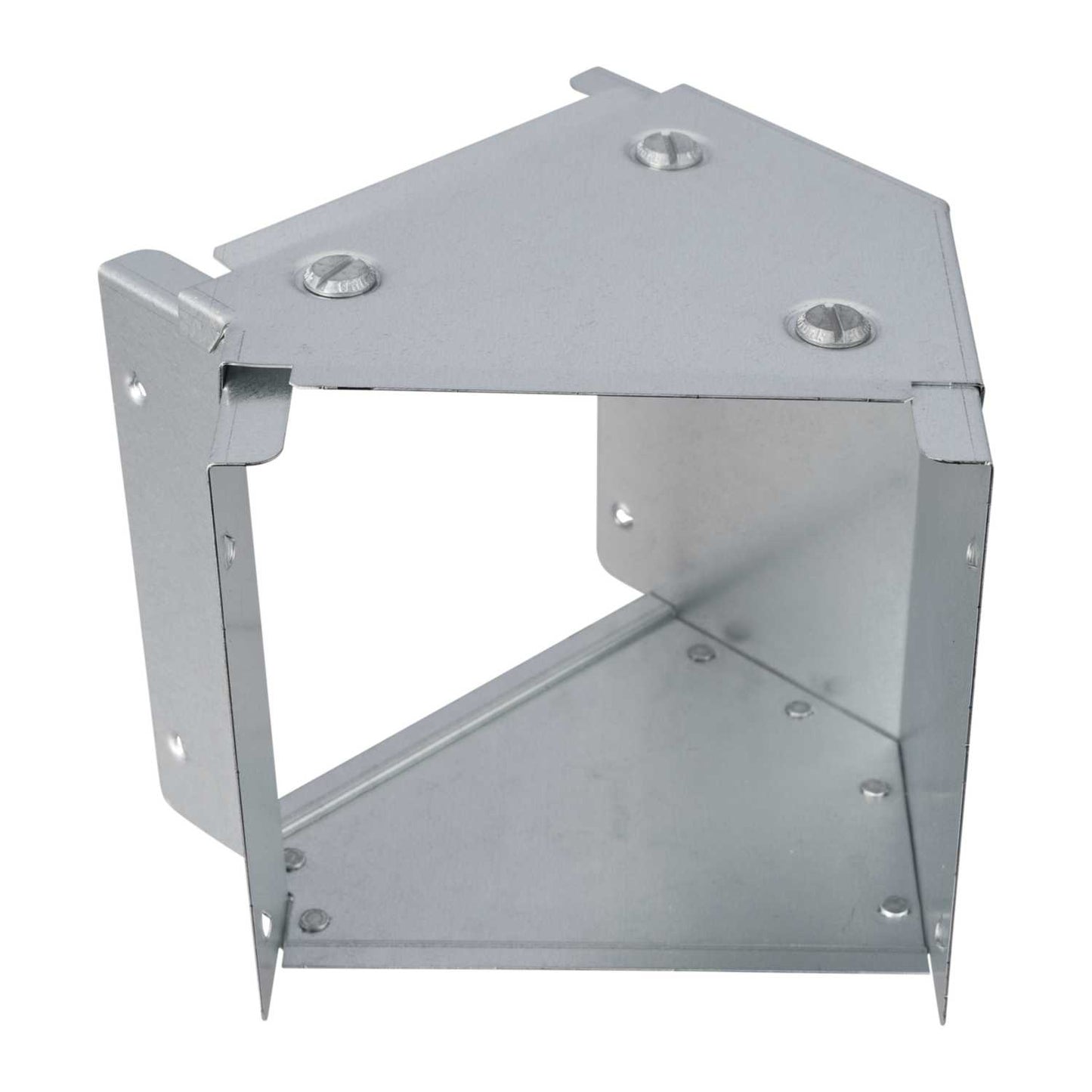 150mm x 150mm 45° Top Lid Bend for Galvanised Steel Cable Trunking (Sold in 1's)