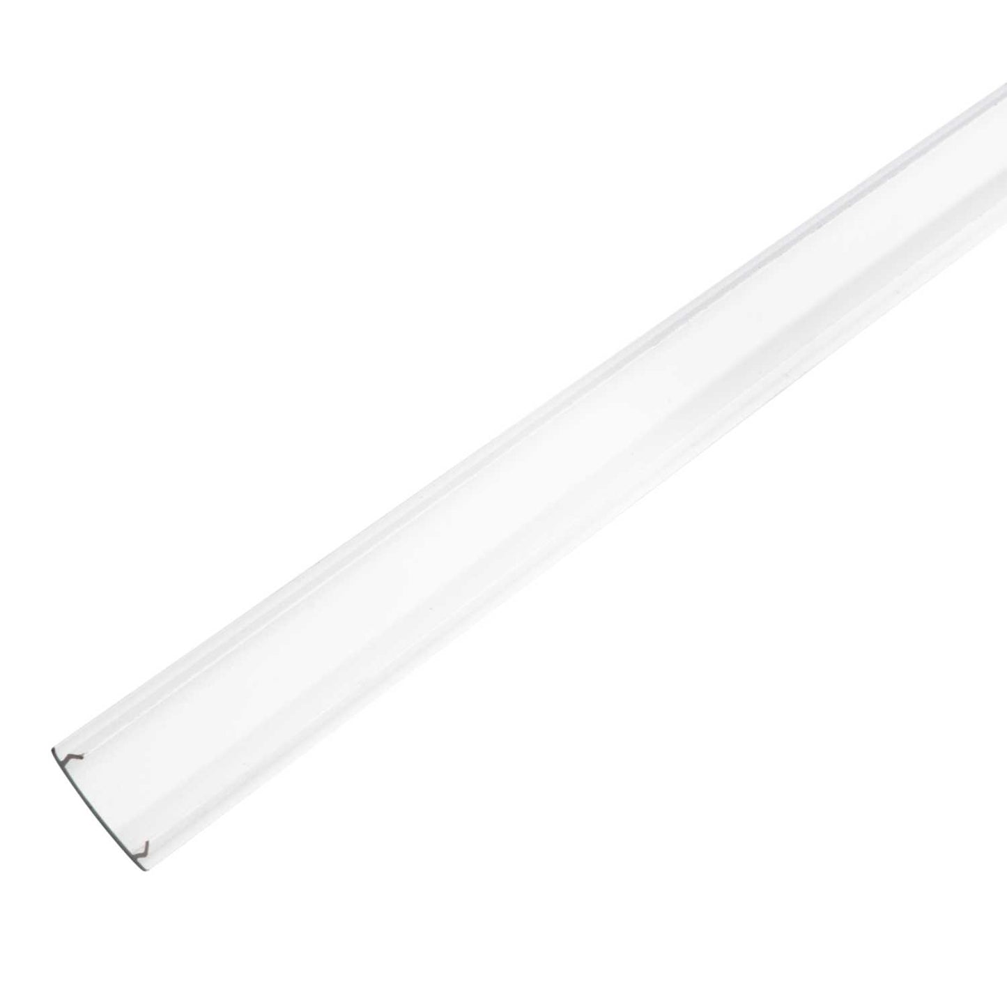 Unitrunk 50mm White Plastic Snap-In Lid (3m Length)
