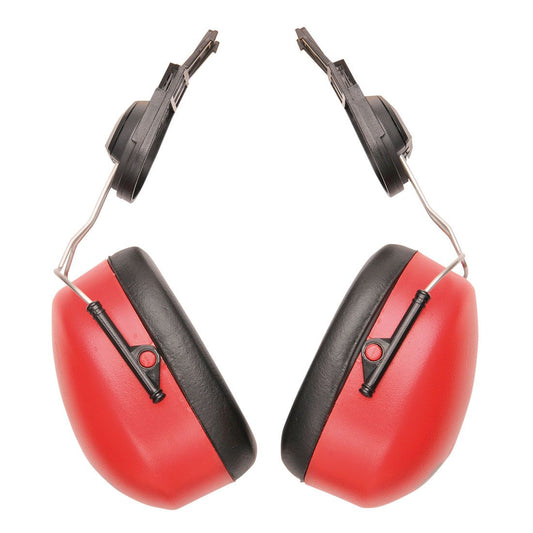 Endurance Clip-On Ear Defenders, , R, Red