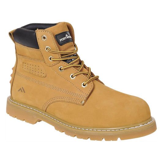 Steelite Welted Plus Safety Boot SBP HRO, 39, R, Honey