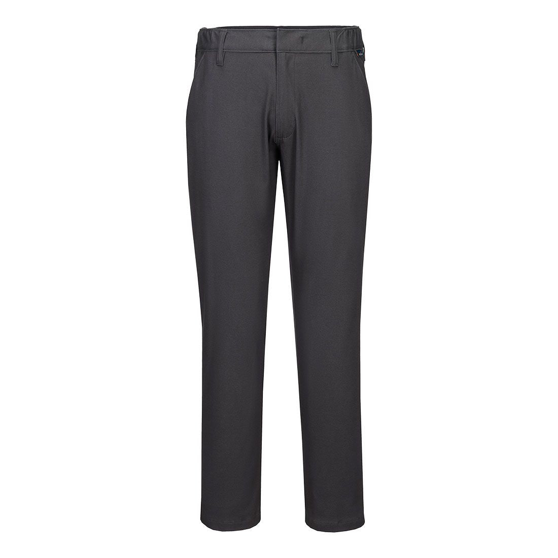 Stretch Slim Chino Trousers, 28, R, Metal Grey