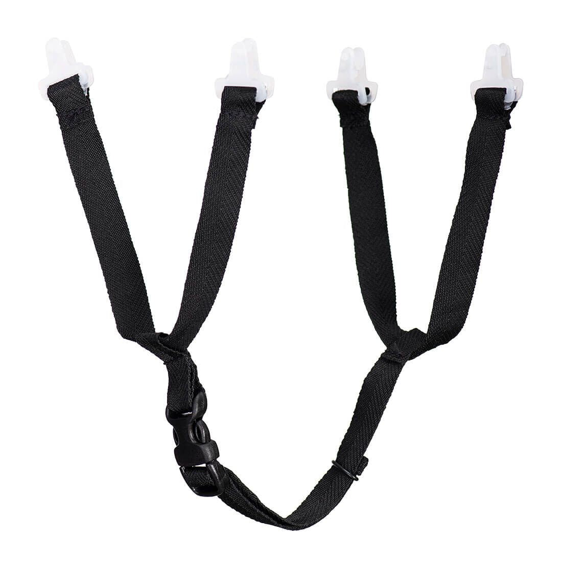 Chin Strap 4 Work Safe (PK5), , R, Black