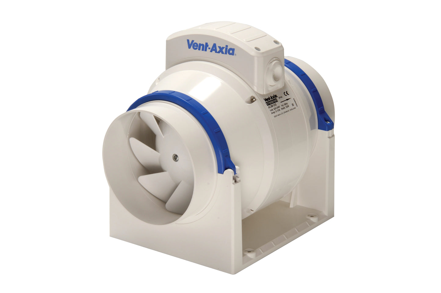 Vent Axia ACM125 125mm 5" In-Line Mixed Flow Fan