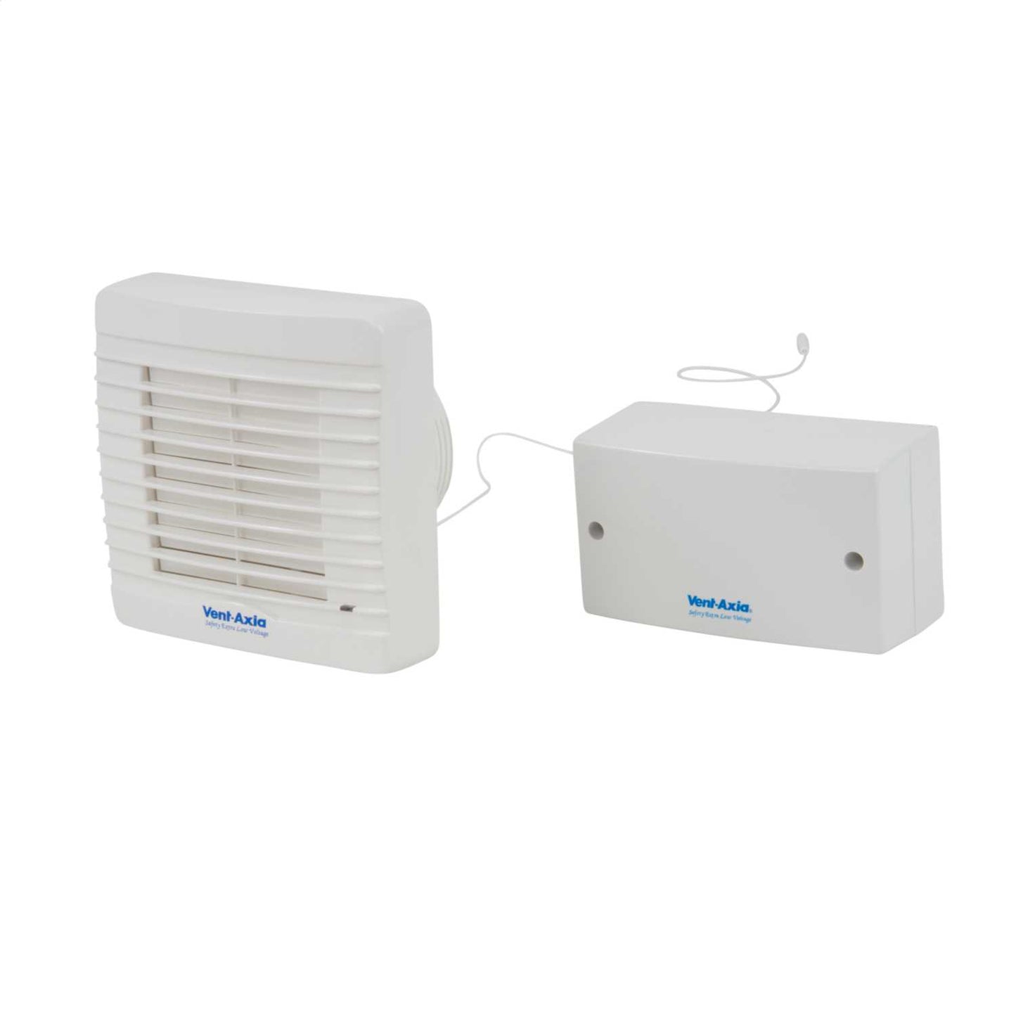 Vent Axia VA100SVXP 100mm 4" LV Bathroom Auto Shutter Fan with Pullcord