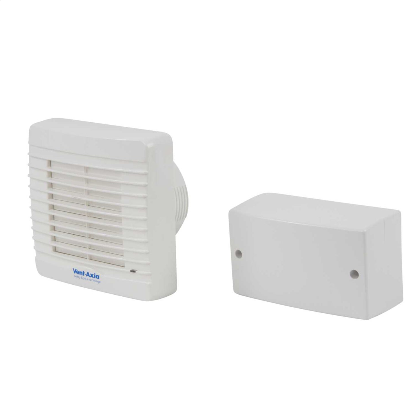 Vent Axia VA100SVXT12 100mm 4" LV Bathroom Auto Shutter Fan with Timer