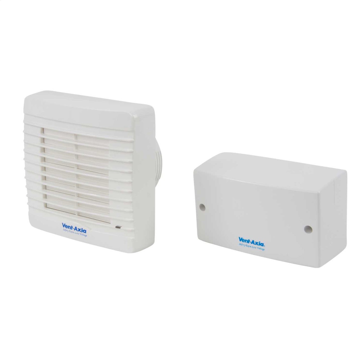 Vent Axia VA100SVXHT 100mm 4" LV Bathroom Auto Shutter Fan with Humidistat and Timer
