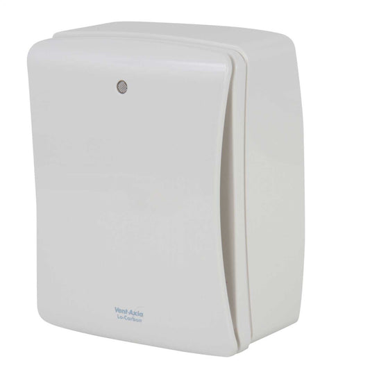 Vent Axia Solo Plus HT Lo Carbon Bathroom Fan with Humidistat and Timer