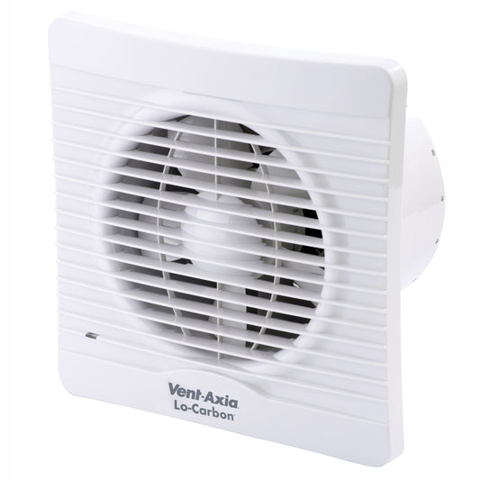 Vent Axia Lo Carbon Silhouette 150B 150mm 6" Axial Kitchen Fan