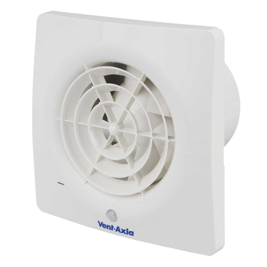 Vent Axia VASF100PIRF 100mm 4" Silent Fan with PIR Fixed Grille