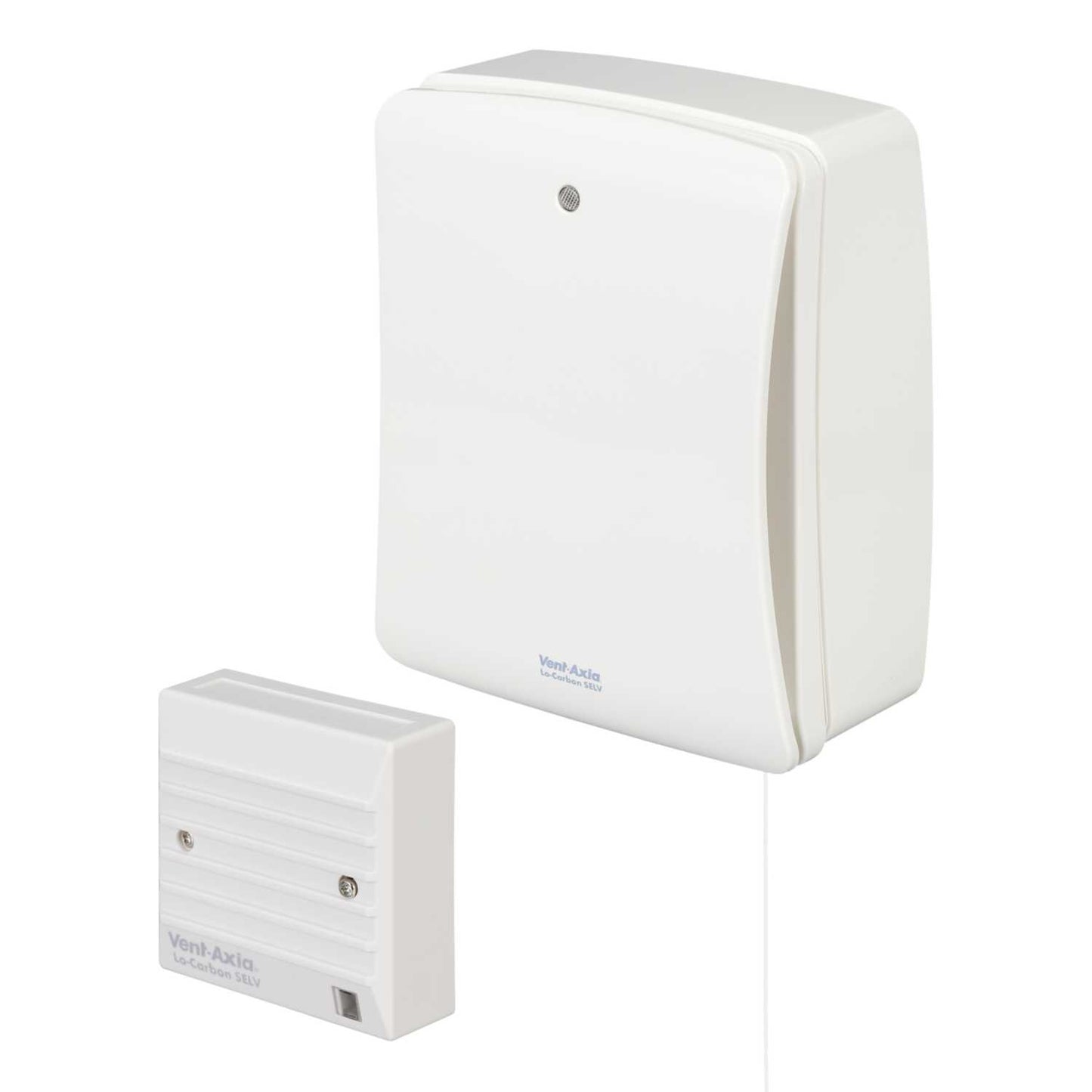 Vent Axia Solo Plus Lo Carbon Selv Fan with Pullcord