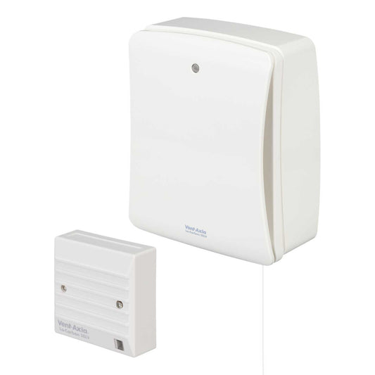 Vent Axia Solo Plus Lo Carbon Selv Fan with Pullcord