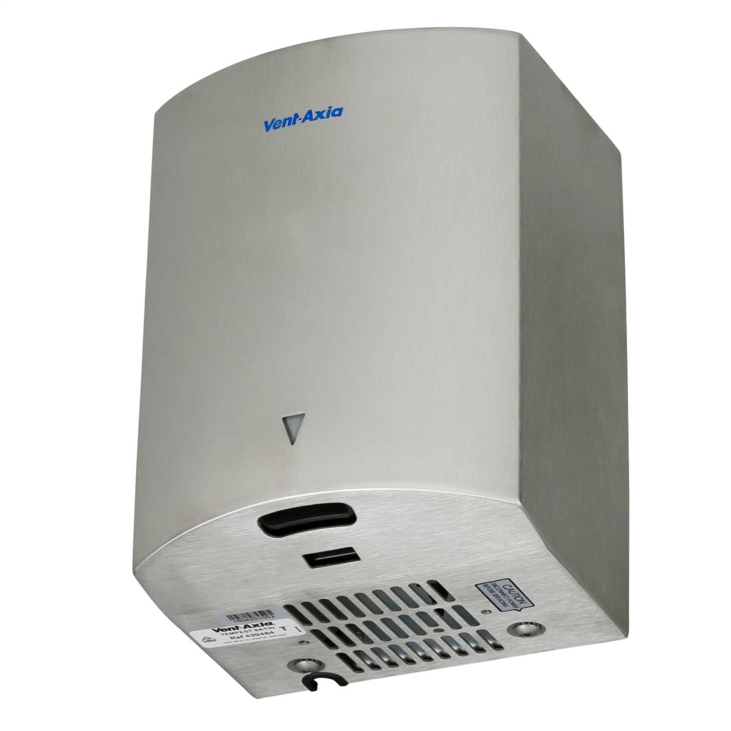 Vent Axia 1.6kW Tempest Automatic Hand Dryer Satin Stainless