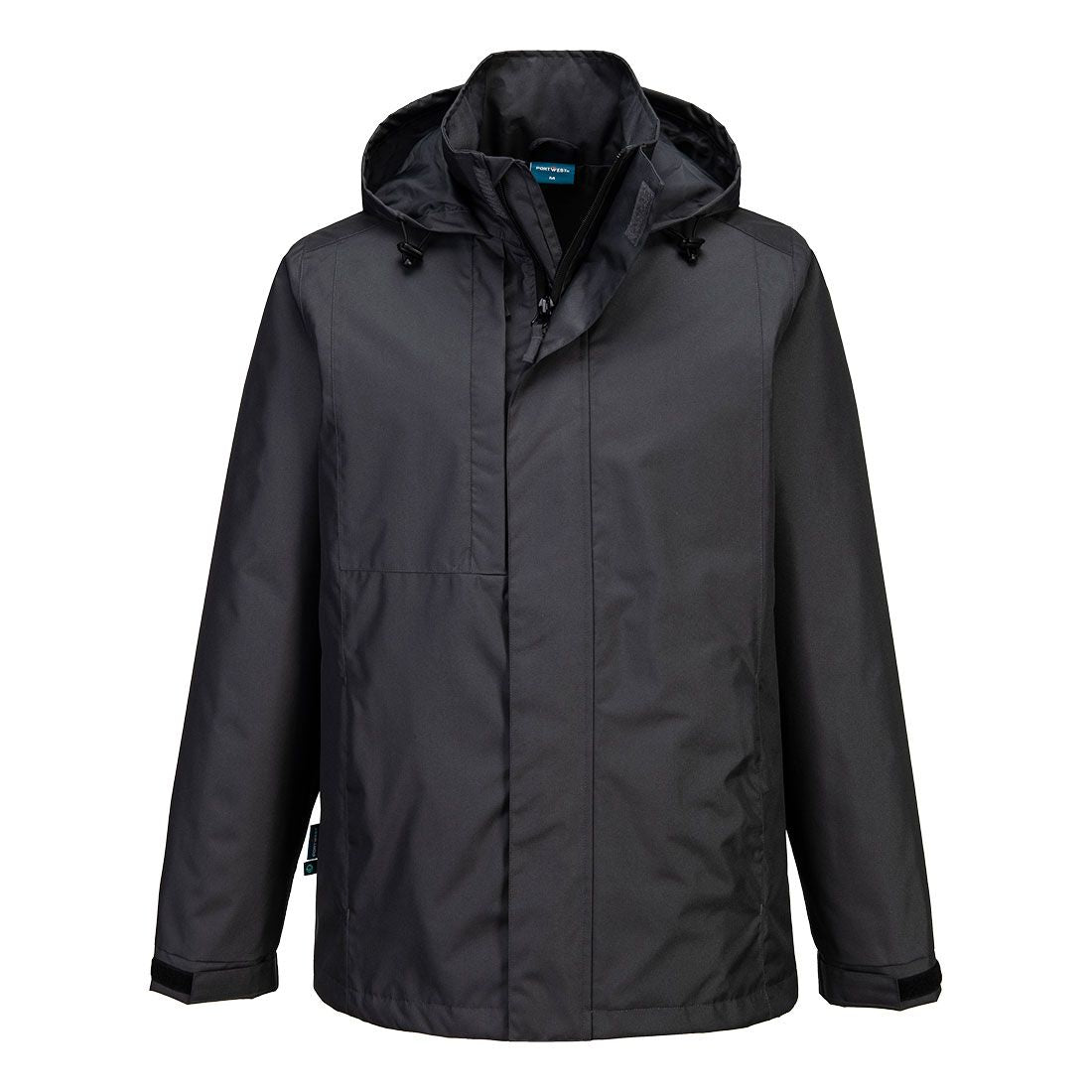 WX2 Eco Rain Jacket, L, R, Metal Grey